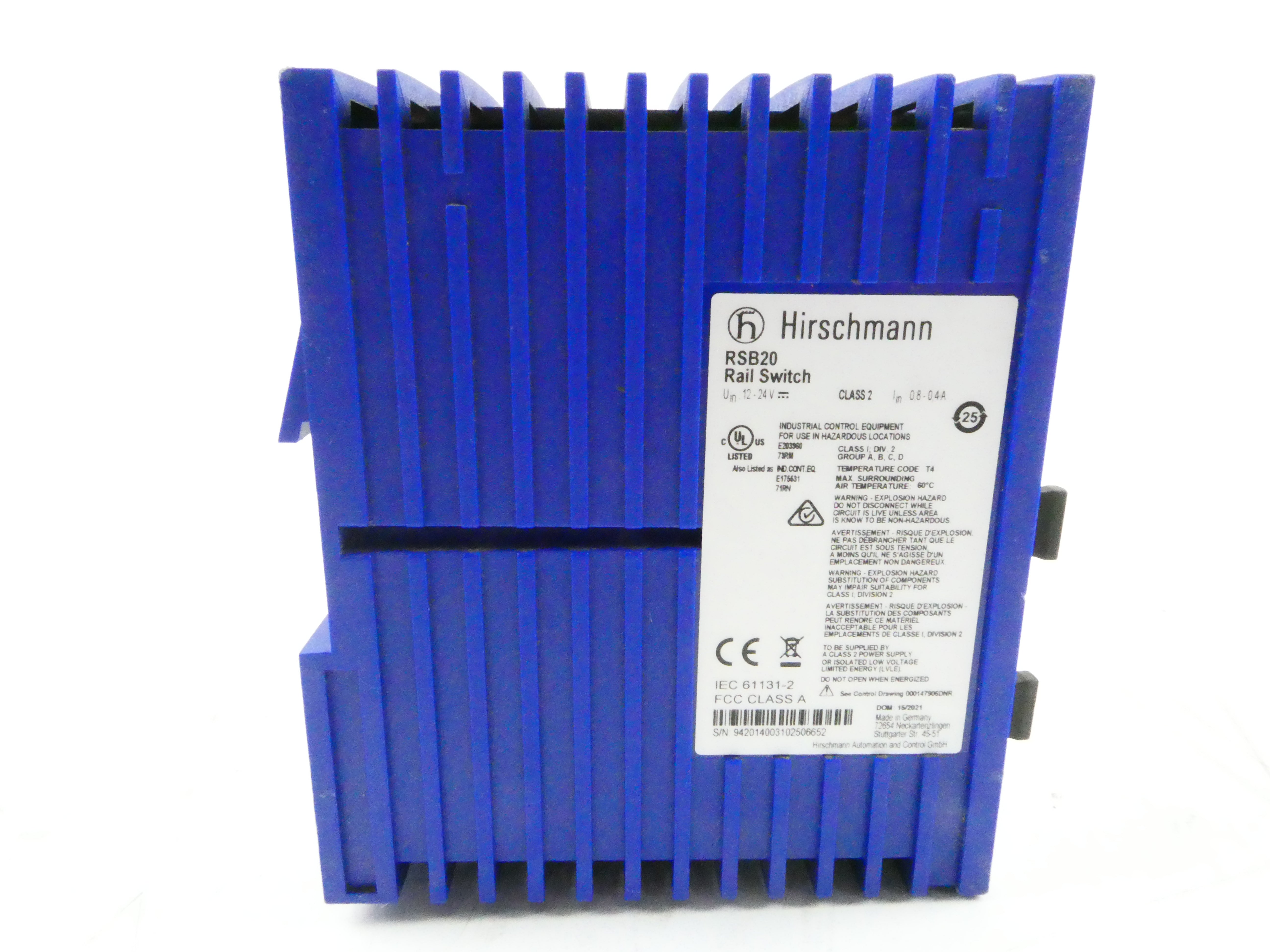 Hirschmann Rsb20 Rail Switch – Sz Handel